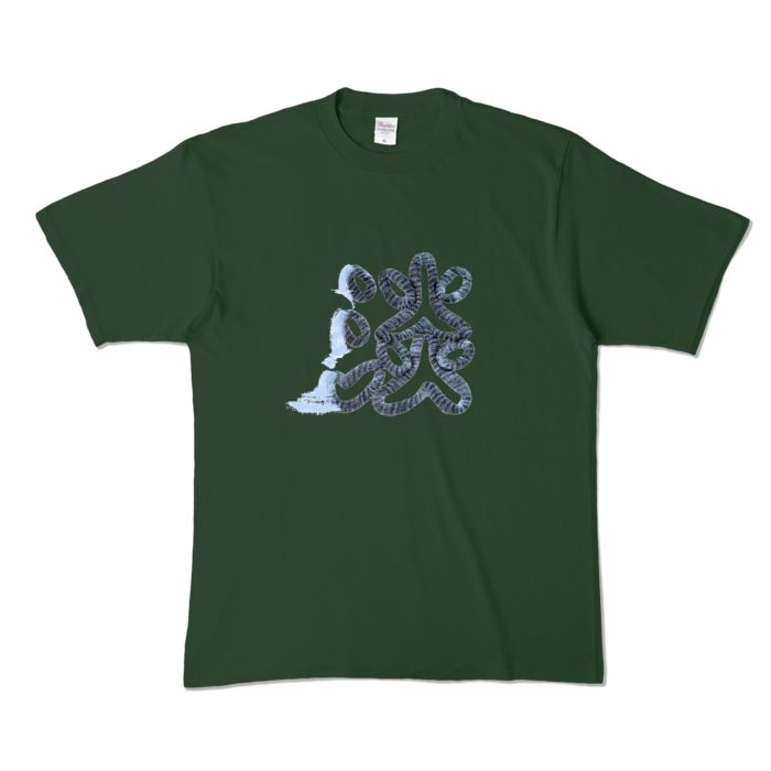 カラーTシャツ - XL - フォレスト (濃色)