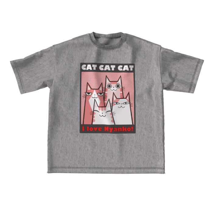 ビッグシルエットTシャツ - L - 正面(4)