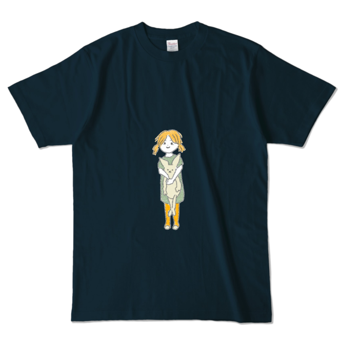 カラーTシャツ - L - ネイビー (濃色)