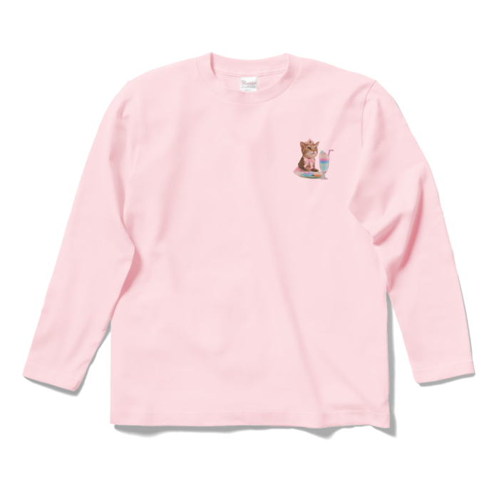 ロングスリーブTシャツ - S - ライトピンク