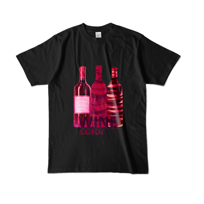 カラーTシャツ - L - ブラック (濃色)