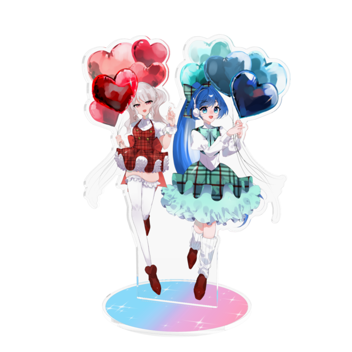 アクリルフィギュア - 160x160mm