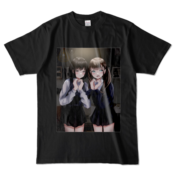 カラーTシャツ - L - ブラック (濃色)