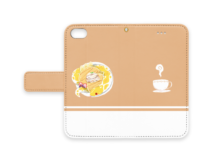 手帳型iPhoneケース - iPhone 8 / 7 - ストラップ穴 あり