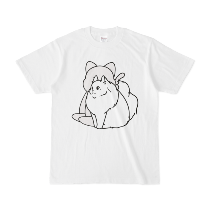 Tシャツ - S - 白ぬいぐるみ