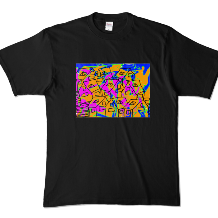 カラーTシャツ - XL - ブラック (濃色)