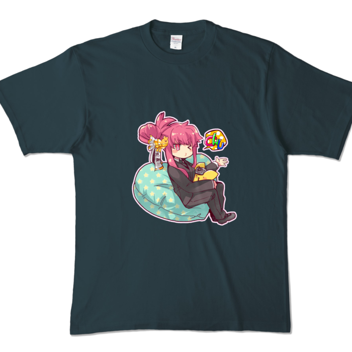 カラーTシャツ - XL - デニム (濃色)