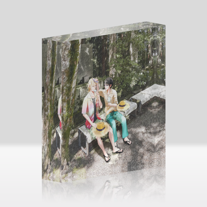 アクリルブロック - 100x100mm