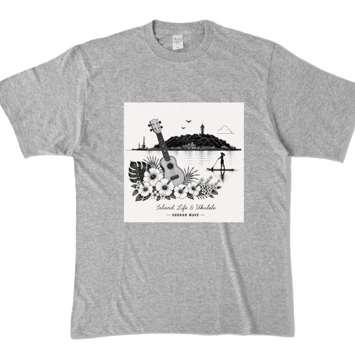 カラーTシャツ - XL - 杢グレー (濃色)