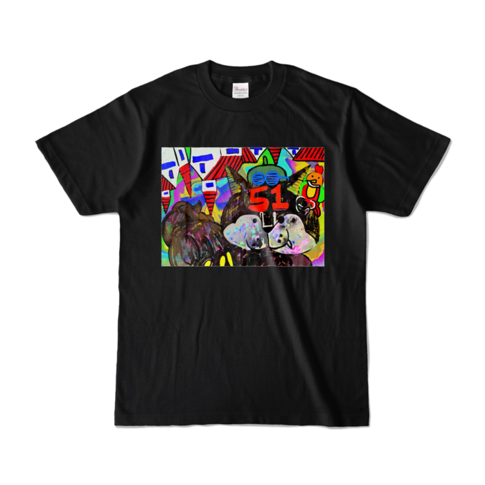 カラーTシャツ - S - ブラック (濃色)