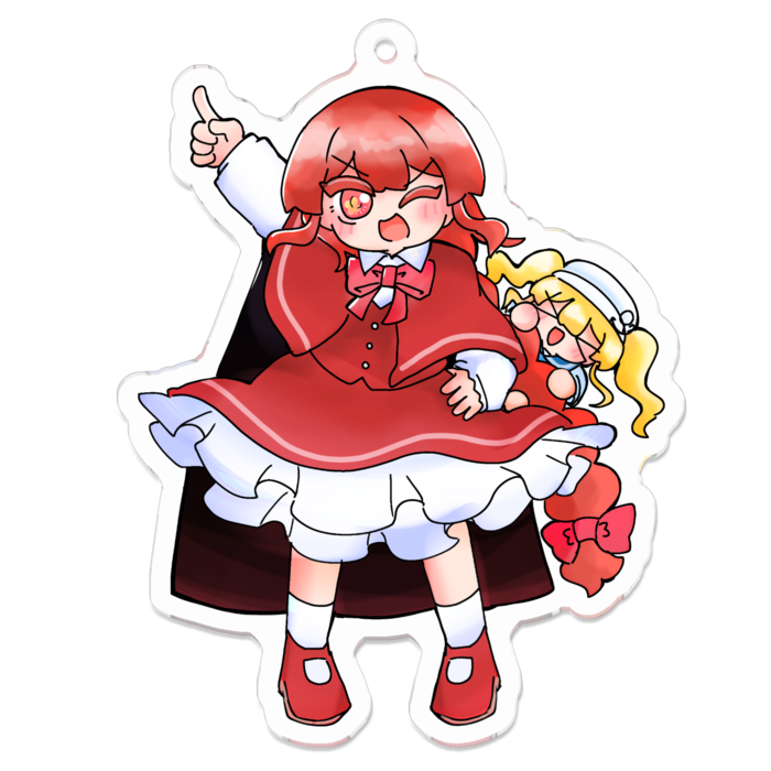 アクリルキーホルダー - 70 x 70 (mm)