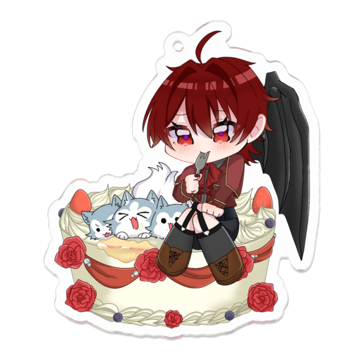 アクリルキーホルダー（コーティング） - 70 x 70 (mm)(3)