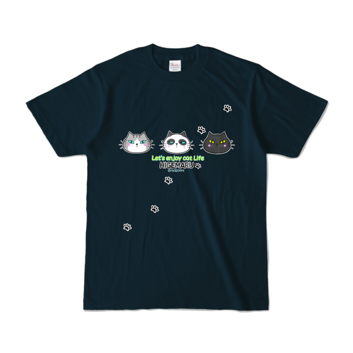 カラーTシャツ - S - ネイビー (濃色)