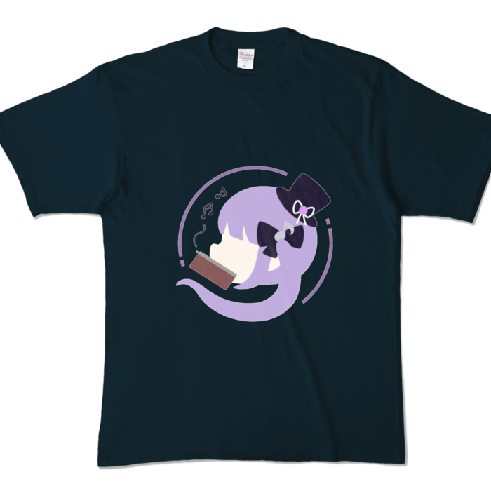 カラーTシャツ - XL - ネイビー(ロゴカラー)