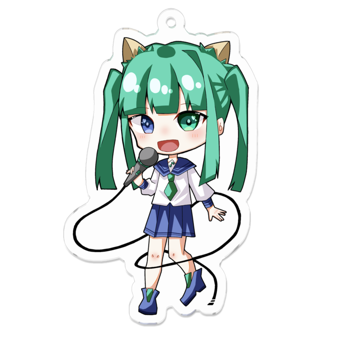 アクリルキーホルダー - 70 x 70 (mm)