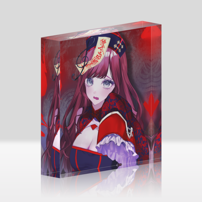 ひびき千絢アクリルブロック - 100x100mm