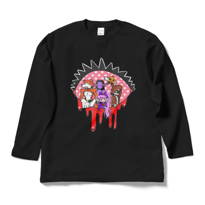 ロングスリーブTシャツ - L - ブラック