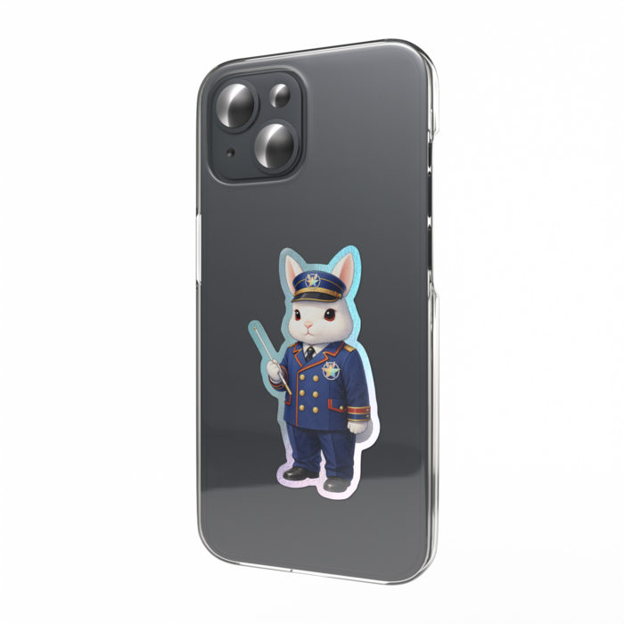 オーロラスマホステッカー - 縦