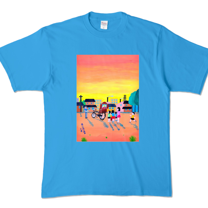 カラーTシャツ - XL - ターコイズ (濃色)
