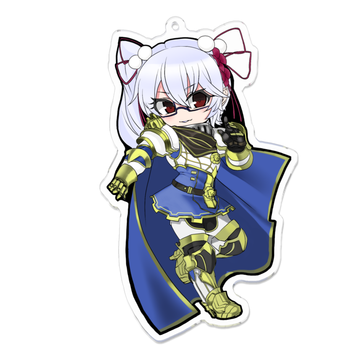 アクリルキーホルダー - 100 x 100 (mm)