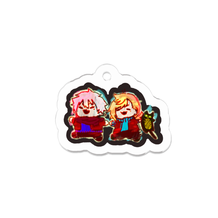アクリルキーホルダー - 50 x 50 (mm)