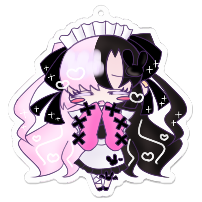 アクリルキーホルダー - 70 x 70 (mm)