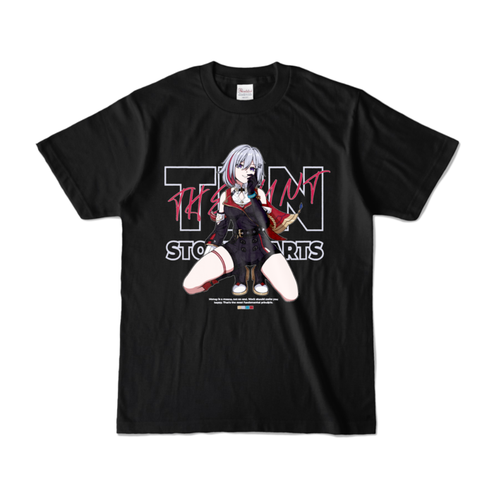 カラーTシャツ - S - ブラック (濃色)