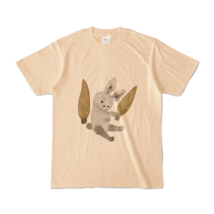 カラーTシャツ - S - ナチュラル (淡色)