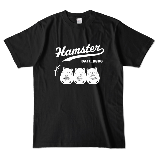 カラーTシャツ - L - ブラック (濃色)