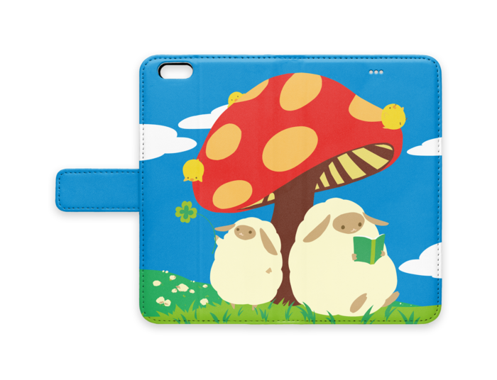 手帳型iPhoneケース - iPhone 6 Plus / 6s Plus - ストラップ穴 なし