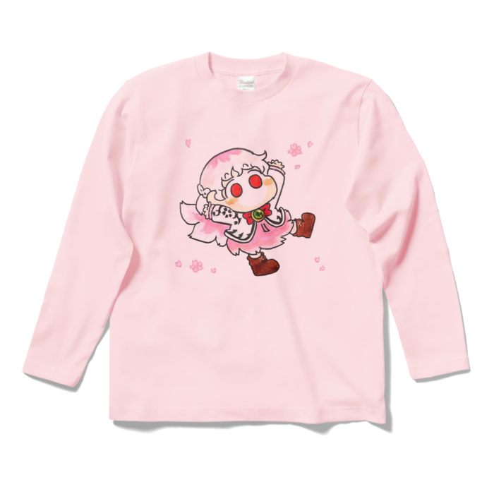 ロングスリーブTシャツ - S - ライトピンク