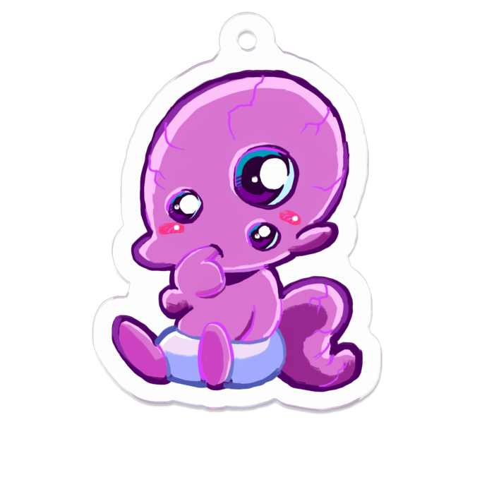 アクリルキーホルダー - 50 x 50 (mm)