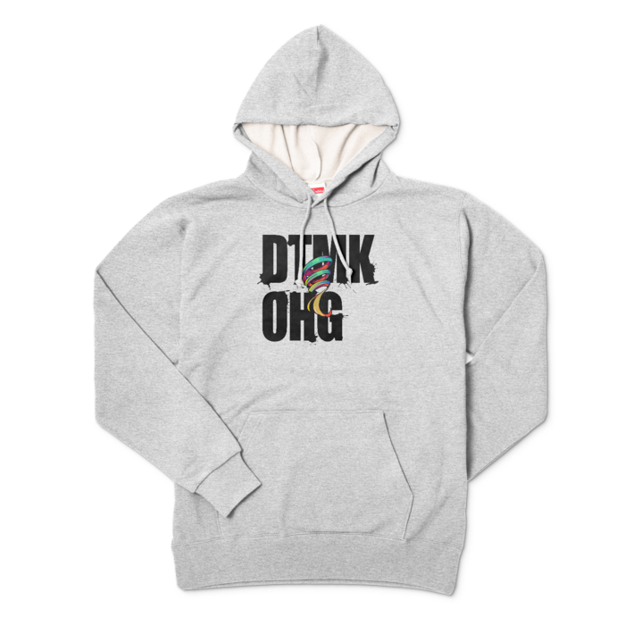 パーカー - XL - 杢グレー