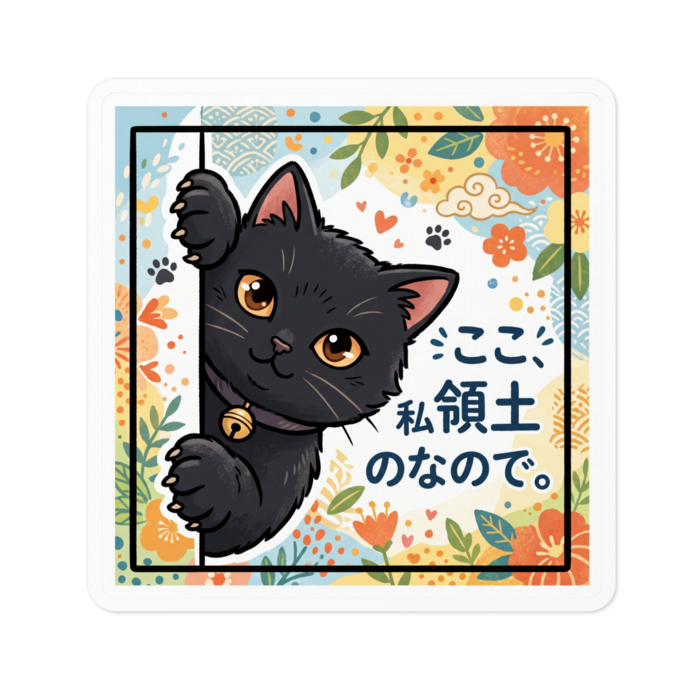 ステッカー - W100 × H100mm 以内