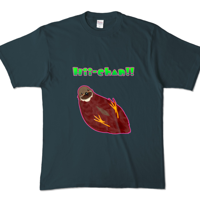 カラーTシャツ - XL - デニム (濃色)