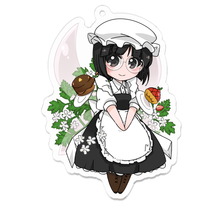 妖精メイド(黒髪)×チャービル