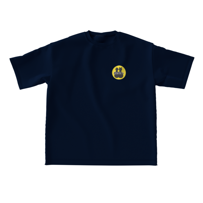 ビッグシルエットTシャツ - L - 両面(1)