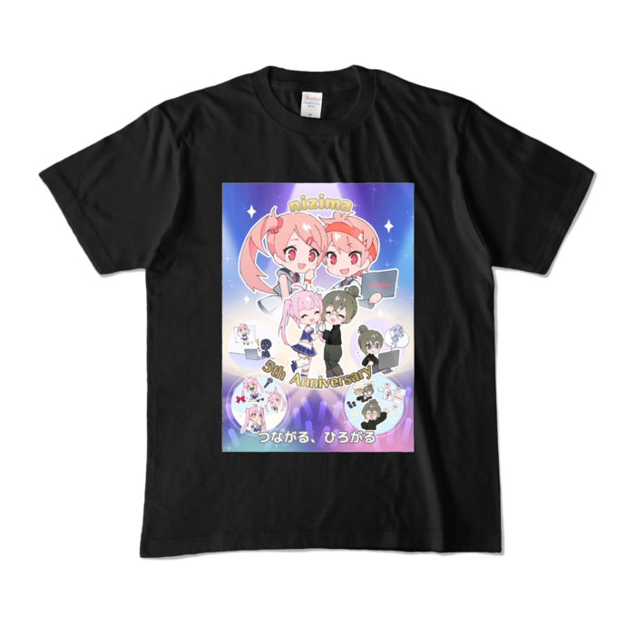 カラーTシャツ - M - ブラック (濃色)