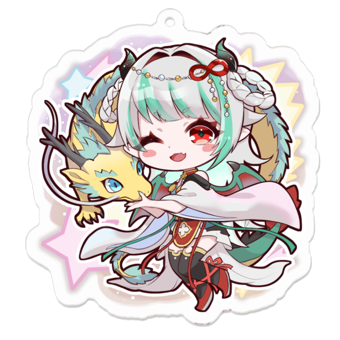 アクリルキーホルダー - 70 x 70 (mm)