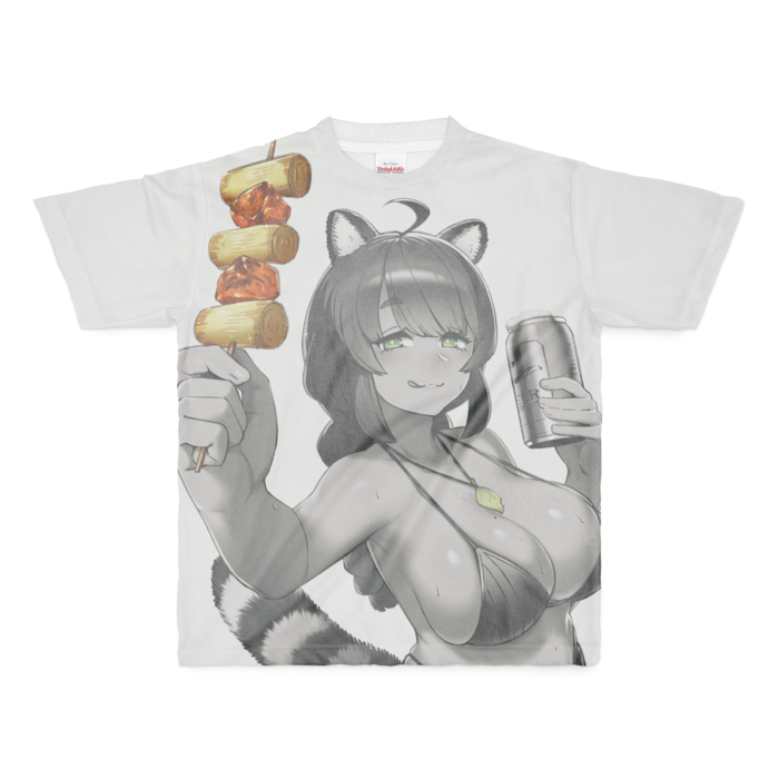 フルグラフィックTシャツ - M - 両面印刷