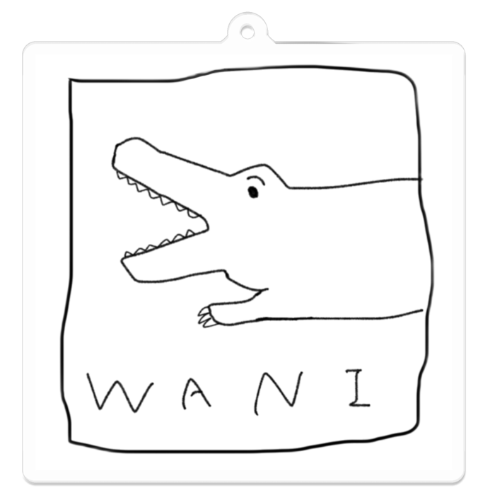 アクリルキーホルダー - 70 x 70 (mm)