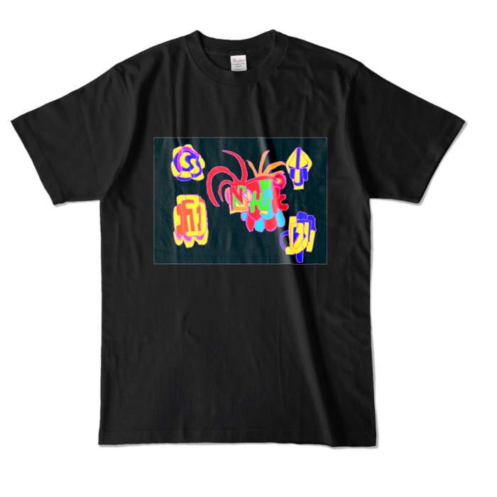 カラーTシャツ - L - ブラック (濃色)