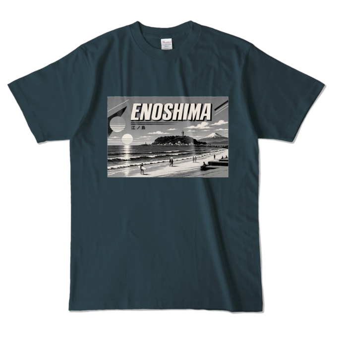 カラーTシャツ - L - デニム (濃色)