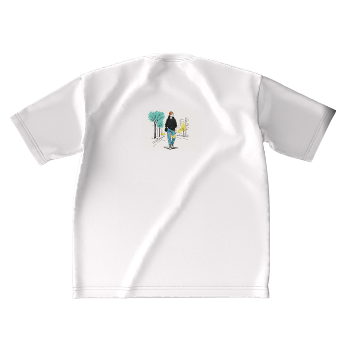 ビッグシルエットTシャツ - XL - 白