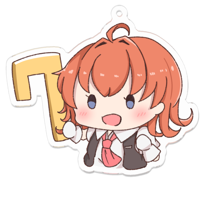 アクリルキーホルダー - 70 x 70 (mm)