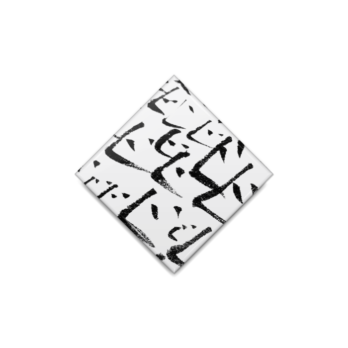 缶バッジ - ひし形40mm