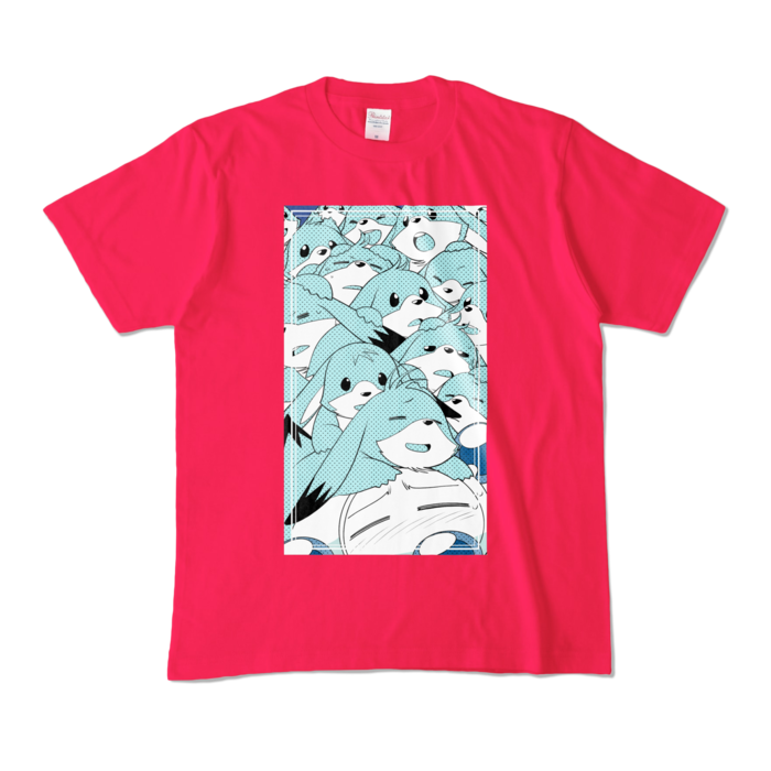 カラーTシャツ - M - ホットピンク (濃色)