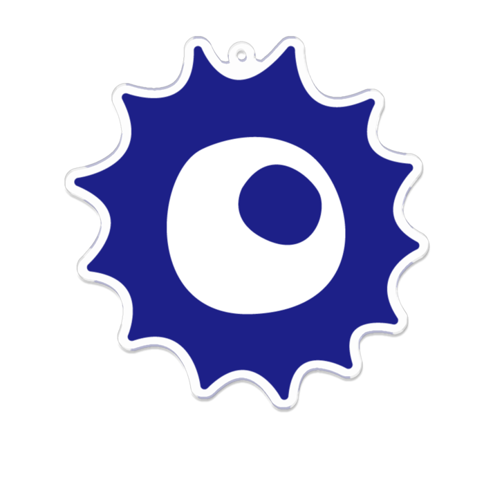 アクリルキーホルダー - 100 x 100 (mm)