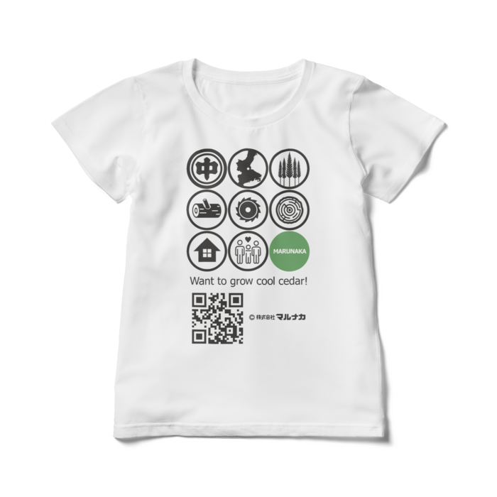 レディースTシャツ - L - 白