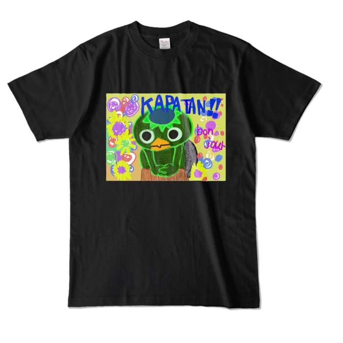 カラーTシャツ - L - ブラック (濃色)